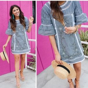 Free People Gingham Dress